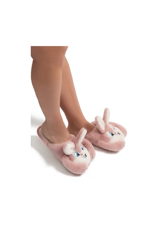 Twigy Bunny Kadın Hayvanlı Ev Terliği Pembe 37/41 PEMBE
