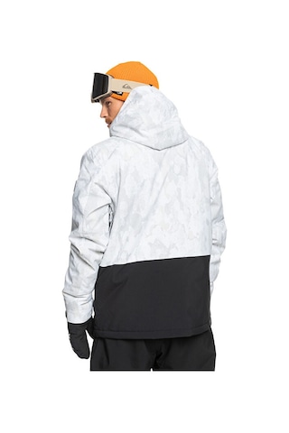 Quiksilver Mission Printed Block Erkek Kayak Montu Eqytj03478-nature-zoom-bırch Beyaz