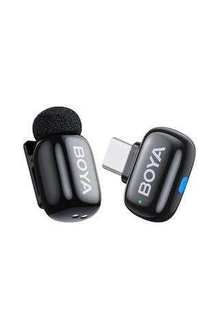 Boya Mini-17 1tx+1rx Android/tablet/pc İçin Gürültü Engelleyicili Kablosuz Yaka Mikrofonu Type-c