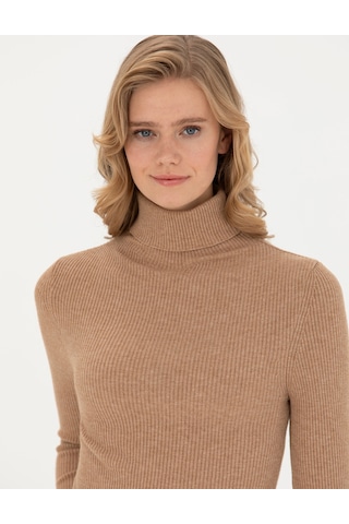 Pierre Cardin Kadın Bej Triko Kazak 50276230-vr011 Bej