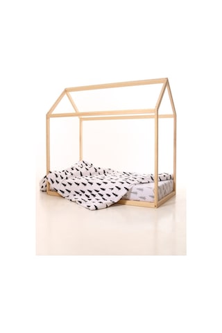 Markaawm Markaawm Montessori Çocuk Yatak Doğal Çam 90X190 Karyola Deniz