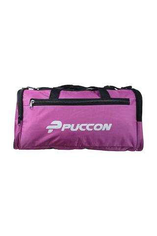 Puccon Kadın Lila Tatil Seyahat Spor Çantası - El ve Omuz Askılı