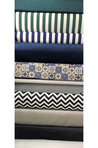 Etnik Desen Kumaş Zümrüt Yeşili Ceviz Ayak Çay Seti Koltuk Takımı Etnik