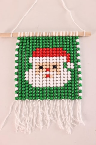 Fiskos.tr Yılbaşı Noel Baba Pixel Tablo Boncuk Kendin Yap Kiti
