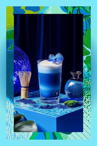 Mim And More Blue Matcha Mavi Spirulina Superfood Matcha Tozu 25 G