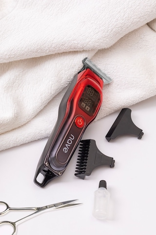 Nave Bq-02 T Bıçaklı Şarjlı Tıraş Makinesi Led Ekranlı, Profesyonel Sakal & Saç Kesim 1 - 2 Saat