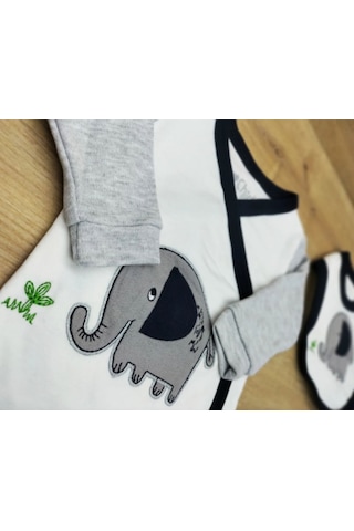 Bebe Erkek Bebek 5 Li Hastane Çıkışı Yenidoğan Seti 100237 Çok Renkli