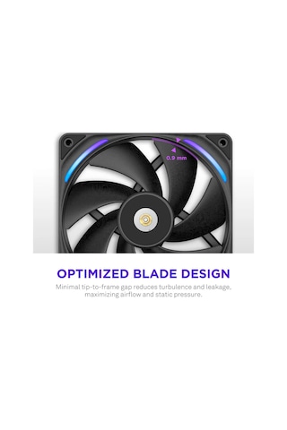 Nzxt F140x Performance Rgb 140mm Siyah Kasa Fani
