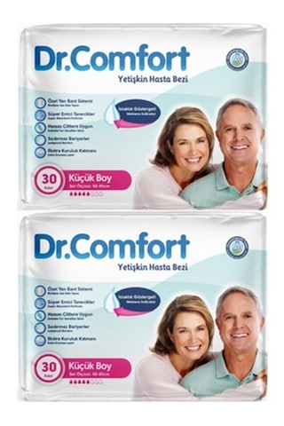 Dr. Comfort Belbantlı Small Orta Boy Hasta Bezi 60 Adet 2x30 Paket S