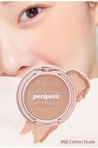 Peripera Pure Blushed Sunshine Cheek 08 Cotton Nude