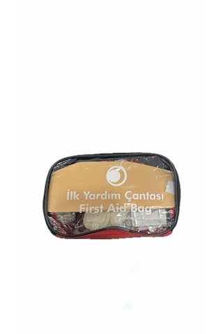 Araç İçi İilk Yardım Çantası Kırmızı Siyah