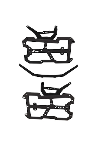 GP Kompozit SYM NH T 200 2024 Uyumlu Yan Çanta Demiri Siyah