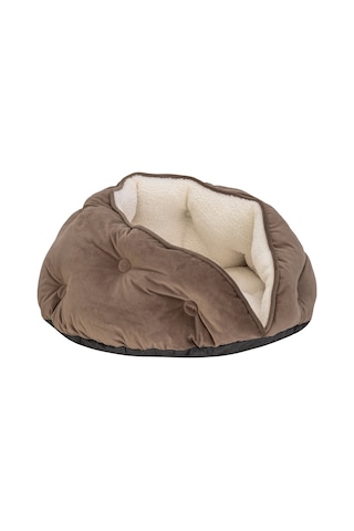 Pet Comfort Paris Kedi Ve Köpek Yatağı Kahverengi 60cm