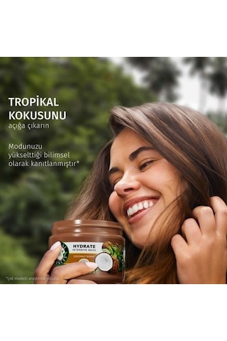 Hindistan Cevizi Kokulu Nemlendirici Saç Bakım Maskesi 300 Ml