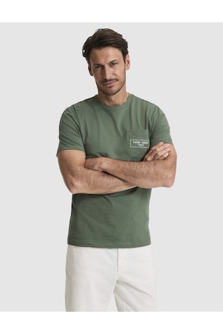 Pierre Cardin Erkek Haki Tişört 50327866-vr027