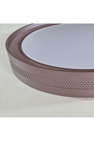 45w Dekoratif Desenli Led Panel Armatür Sıva Üstü Kahve