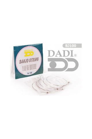 Dadi Bj100 Banjo Tel Takımı 5 Telli Nikel Kaplı Çelik Paslanm