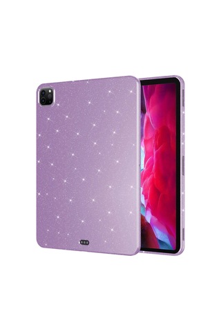 İpad Pro Uyumlu 11 2020 2.nesil Simli Parlak Görünümlü Tablet Koton Kılıf Arka Kapak