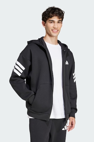 Adidas M Fı 3s Fz Erkek Siyah Eşofman Üstü Jd4827 Siyah