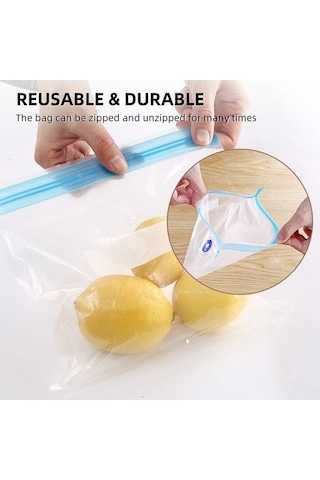 Tongxida Bosphorusboutique Vide Vakumlu Torbalar, Sous Sızdırmazlık Saklama Pompası, Gıda El Boyut 4 Adet