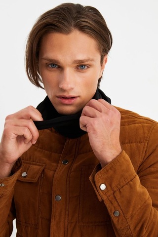 Erkek 4 Fonksiyonlu Koruyucu Pamuklu, Esnek, Terletmez, Bandana, Boyunluk, Maske - Tek Ebat / Siyah Siyah