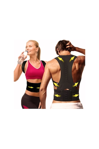 Medikal Dik Duruş için Kamburluk Önleyici Omuz Sırt Korsesi