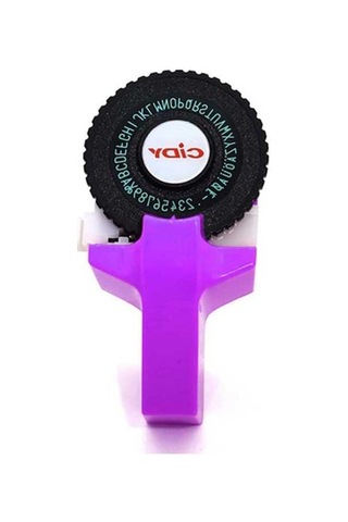 Dancemonkey Mini Taşınabilir Manuel Etiket Yapıcı Dıy 3d Kabartmalı Yazıcı Yazı Makinesi Plastik Pvc 9mm Etiket Bantları Harf Yazma Makinesi