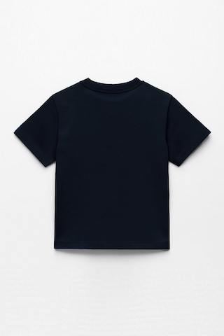 Erkek Çocuk %100 Pamuklu Baskılı Kısa Kollu Tişört - Siyah 3-4 Yaş 8-9 Yaş SIYAH