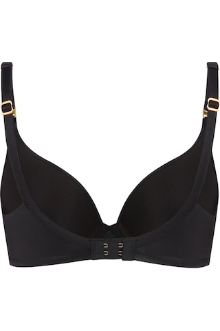 Agent Provocateur Paige Kalıplı Sütyen, Yüksek Destek, Konforlu, Italyan Mikrofiber, Yan Göğüs Desteği Siyah