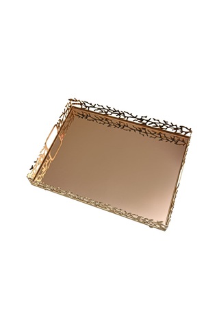 Canba M Gold Dikdörtgen Tepsi 40 Cm