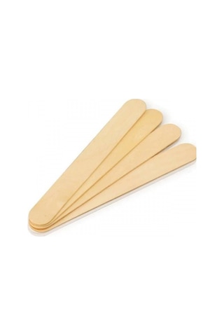 Ahşap Ağda Spatulası 100'lü