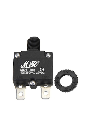 Reset Butonu 220 V - 10 Amper Mr1