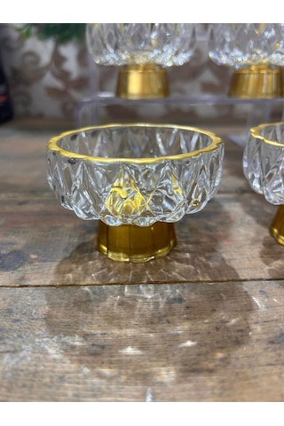 Wow Dıamond Lokumluk 6 Lı Altın Rengi