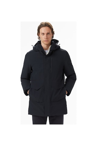 Nautica Erkek Siyah Regular Fit Mont Düz J57046t Siyah