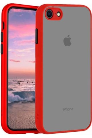 Apple Uyumlu iPhone Se 2020 Kilif Lens Korumali Mat Silikon Kapak 449249142