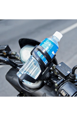 Kangvka Motorsiklet Ve Bisiklet İçeceği Tutucu, Pvc Ve Metal Malzeme, Sağlam Su Flasör Konteyneri