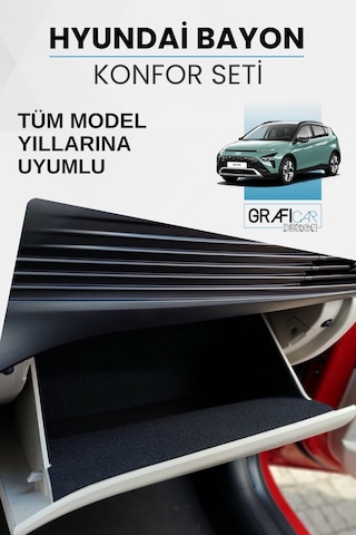 Hyundai Bayon Uyumlu Konfor Seti Ceplere Özel Set