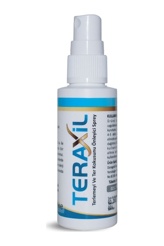Teraxil Sprey Terlemeyi ve Ter Kokusu Önleyici Sprey 50 ML