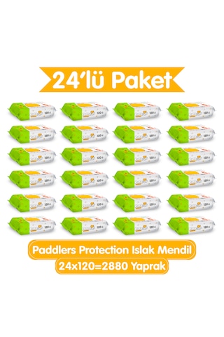 Paddlers Protection Islak Havlu 24x120 (2880 Yaprak)