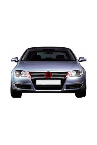 Vw Volkswagen Passat B6 3c Uyumlu Sedan Ön Panjur 8 Parça 2005-2012 Paslanmaz Krom