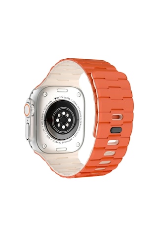 Apple Watch Ultra 49mm Wowen Kordon - Turuncu