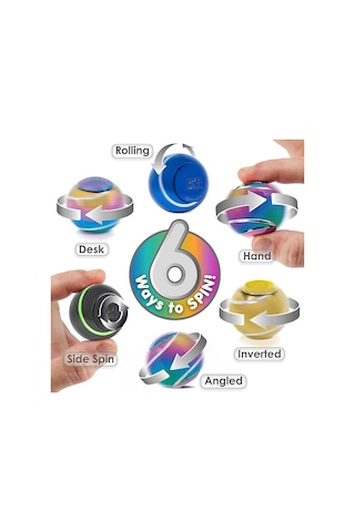 Bopster Spin Ball Spinner - Multicoloured Metallic Sb001