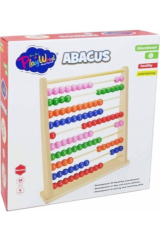 Onyıl Ony-378 Kutulu Ahşap Büyük Abaküs