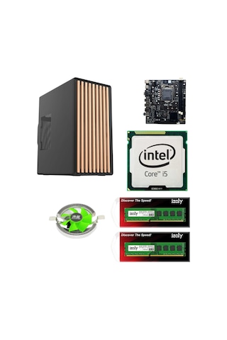 EFS EFSOFFICE0004-1 i5-2400 16 GB 256 GB SSD Free Dos Masaüstü Bilgisayar