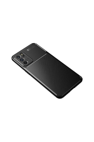 Oppo Reno 6 4g Kılıf Zore Negro Silikon Kapak Lacivert