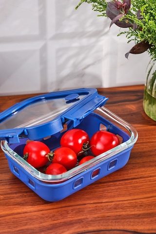 Emsan Smart 640 Ml Borosilikat Saklama Kabı Çok Renkli