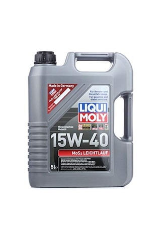 Mos2 Leichtlauf 15w-40 5 L Otomotiv Bakım Ürünü