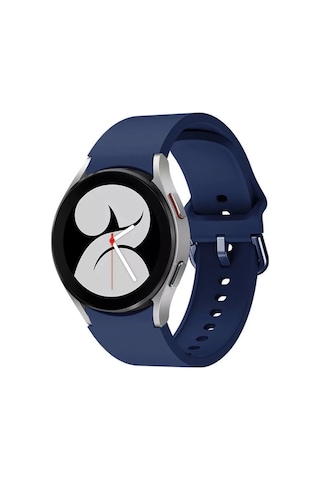 En-cag Samsung Uyumlu Galaxy Watch 4 Klasik Kordon - Lacivert Bss
