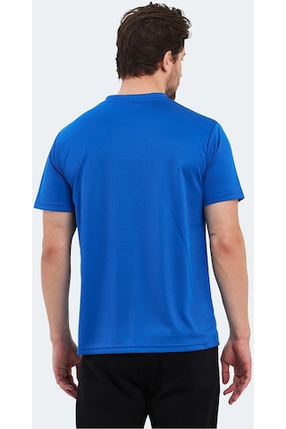 Slazenger OTAR I Erkek  Saks Mavi Tişört