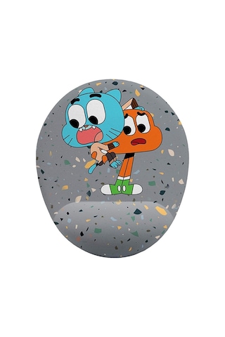 Ve Darwin Bilek Destekli Kaymaz Buruşmaz Kırılmaz Mouse Pad Tasarım 542167 Trendbazaar 1057563 Mousepad